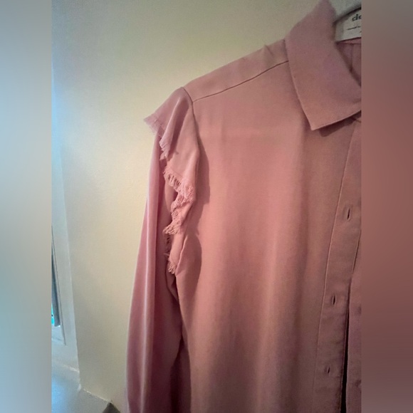 Anthropologie pink blouse - Picture 3 of 5